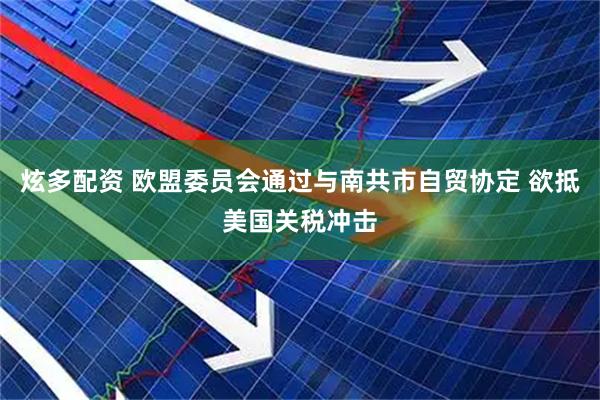 炫多配资 欧盟委员会通过与南共市自贸协定 欲抵美国关税冲击