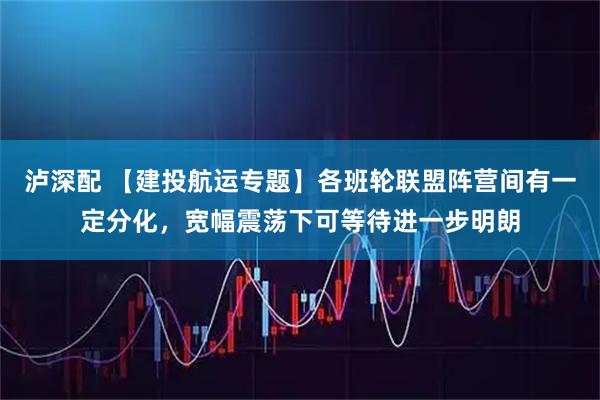 泸深配 【建投航运专题】各班轮联盟阵营间有一定分化，宽幅震荡下可等待进一步明朗