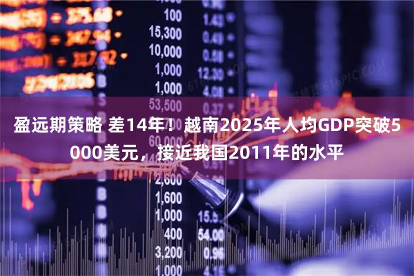 盈远期策略 差14年！越南2025年人均GDP突破5000美元，接近我国2011年的水平